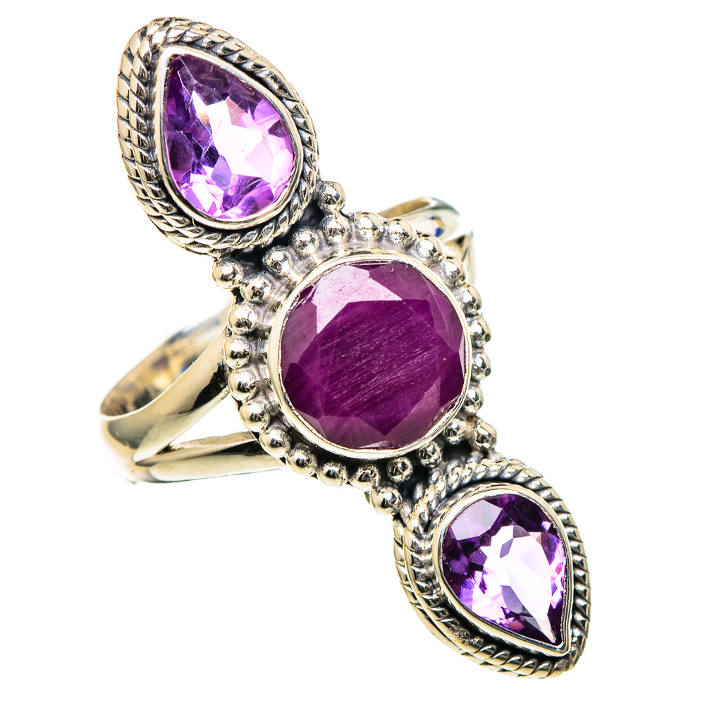 Ruby Rings handcrafted by Anasilvercos - RING98558