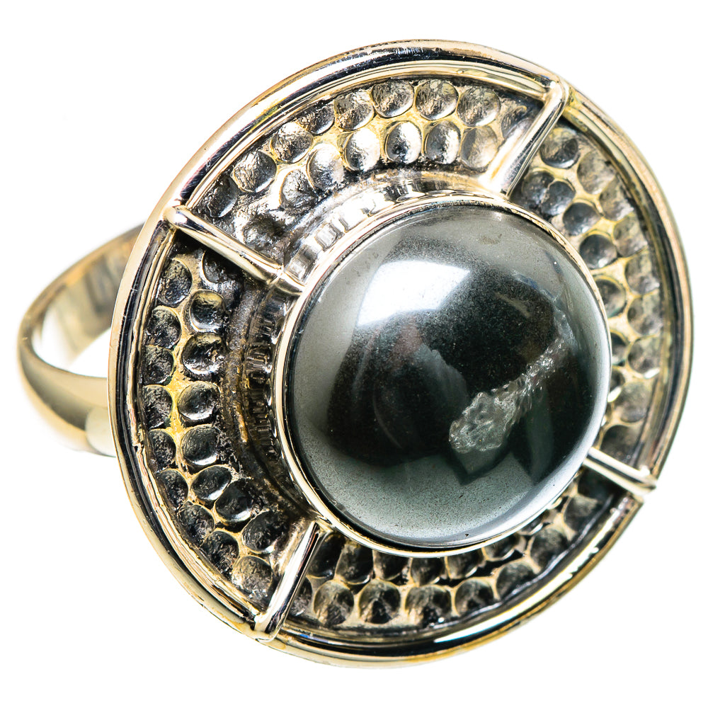 Hematite Rings handcrafted by Anasilvercos - RING98564