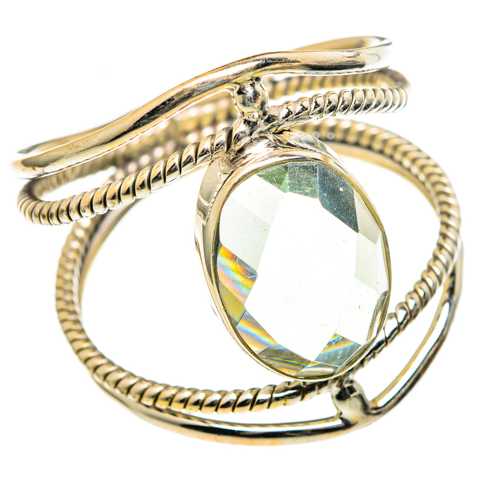 White Quartz Rings handcrafted by Anasilvercos - RING98573