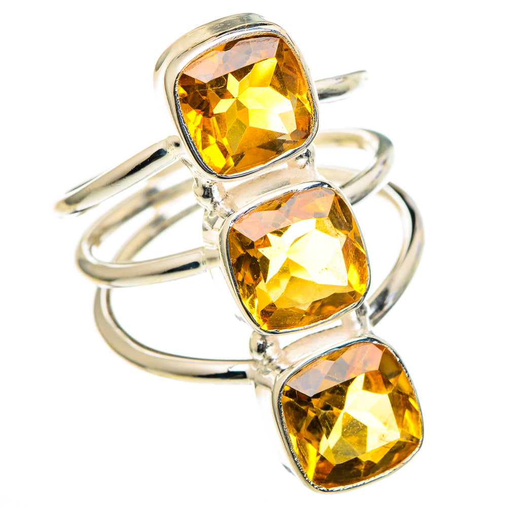 Citrine Rings handcrafted by Anasilvercos - RING98587