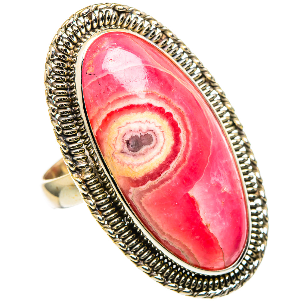 Rhodochrosite Rings handcrafted by Anasilvercos - RING98588