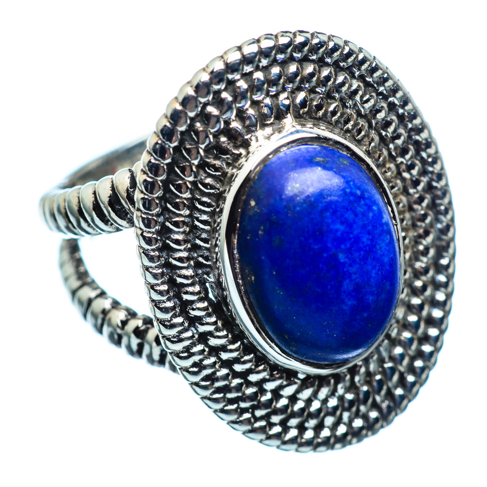 Lapis Lazuli Rings handcrafted by Anasilvercos - RING985955