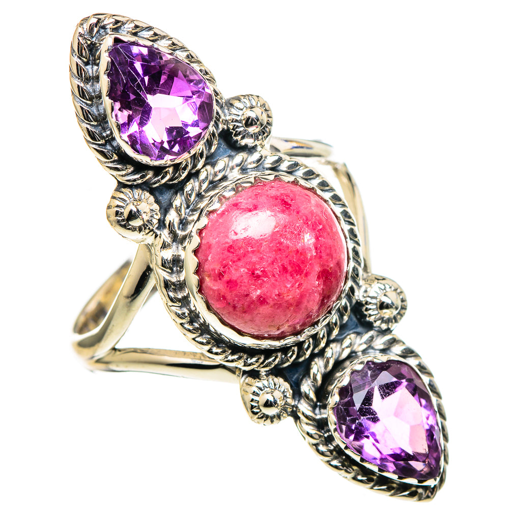 Rhodochrosite Rings handcrafted by Anasilvercos - RING98599