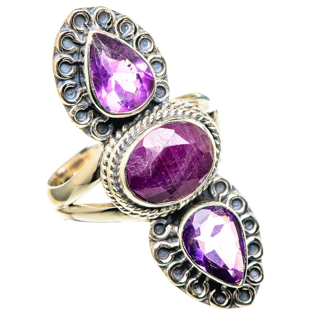 Ruby Rings handcrafted by Anasilvercos - RING98601