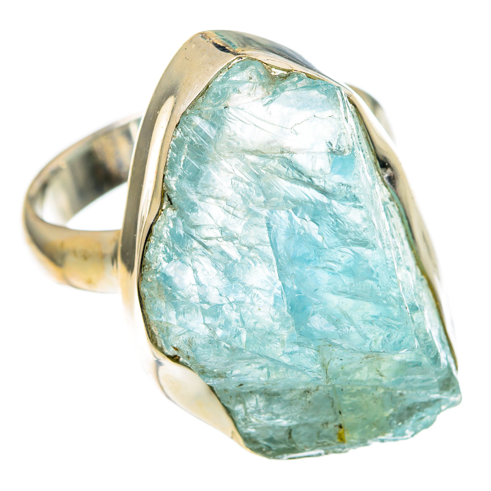 Aquamarine Rings handcrafted by Anasilvercos - RING98603