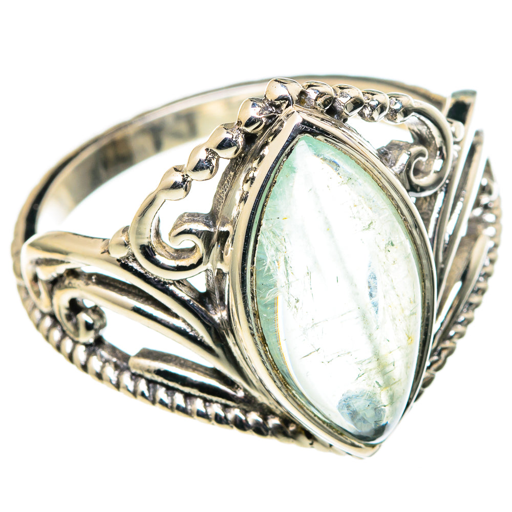 Aquamarine Rings handcrafted by Anasilvercos - RING98606