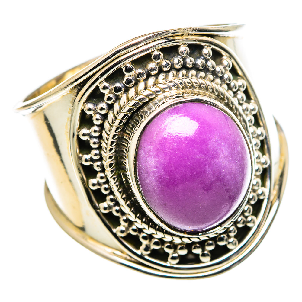 Phosphosiderite Rings handcrafted by Anasilvercos - RING98624