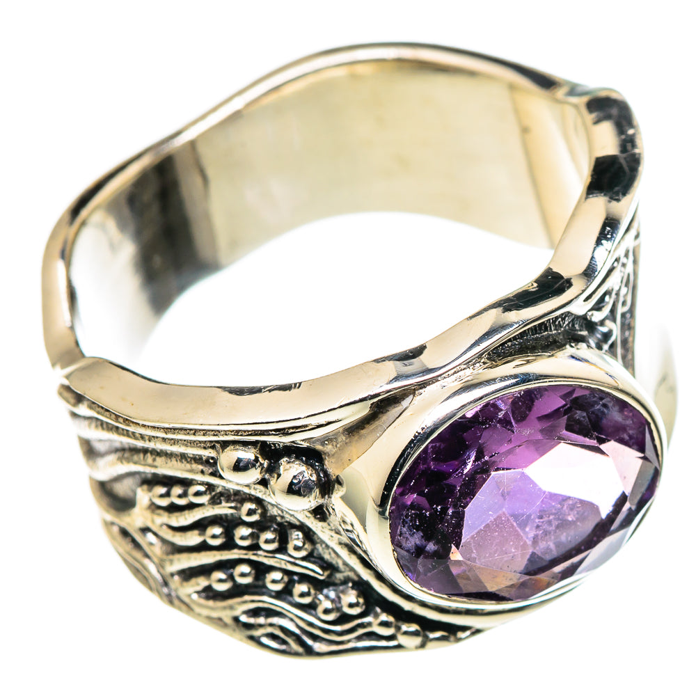 Amethyst Rings handcrafted by Anasilvercos - RING98631