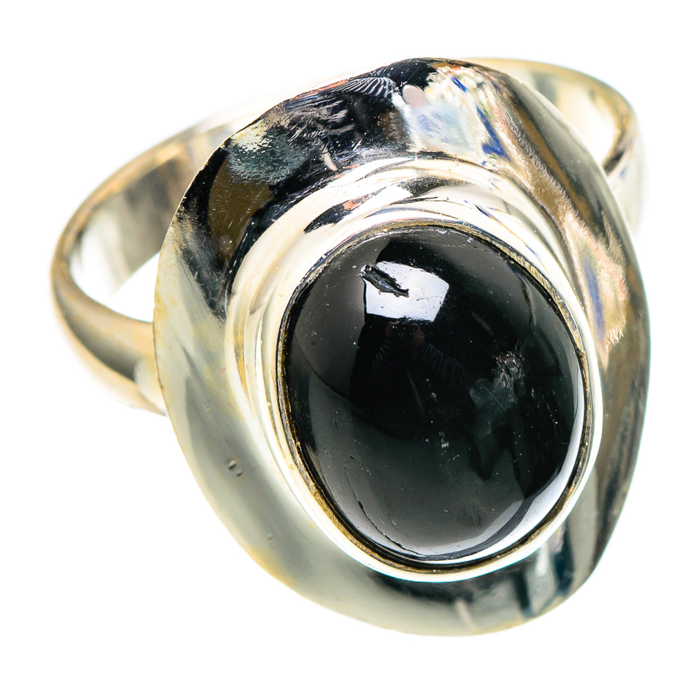 Black Onyx Rings handcrafted by Anasilvercos - RING98633
