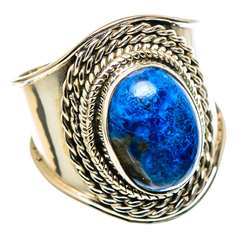 Shattuckite Rings handcrafted by Anasilvercos - RING98651