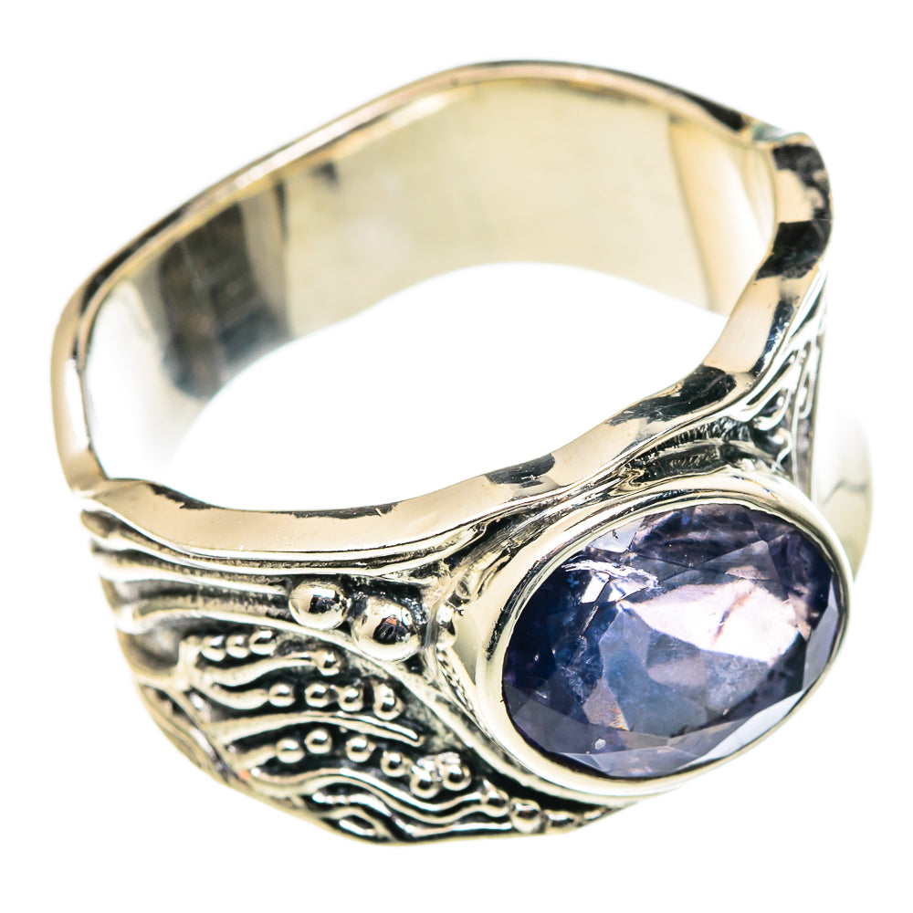 Violite Spinel Rings handcrafted by Anasilvercos - RING98664