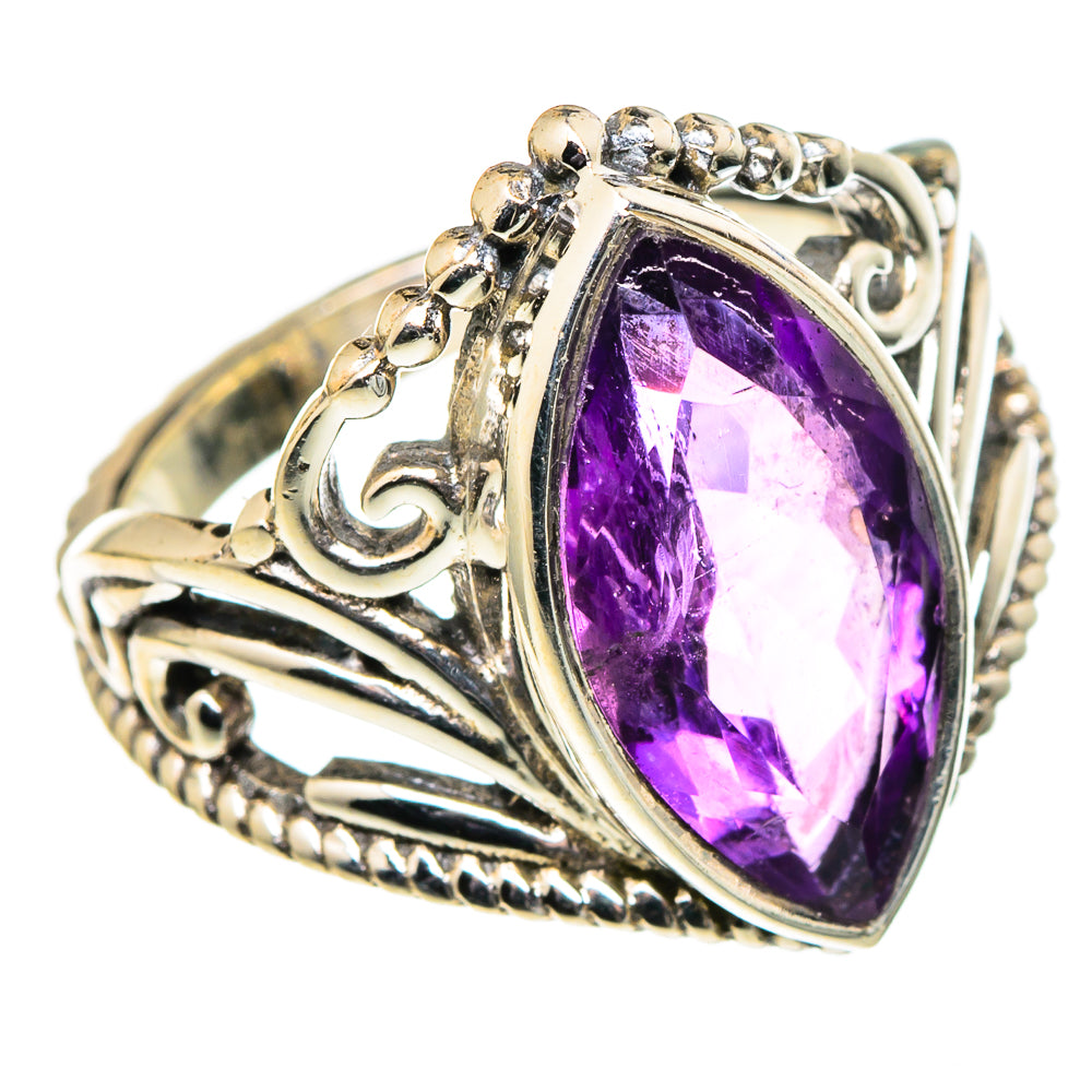 Amethyst Rings handcrafted by Anasilvercos - RING98666