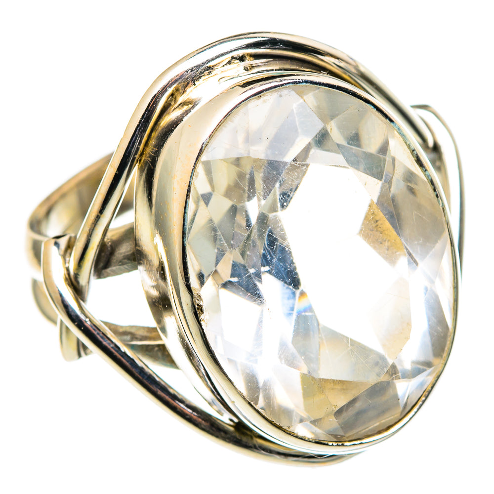 White Quartz Rings handcrafted by Anasilvercos - RING98676