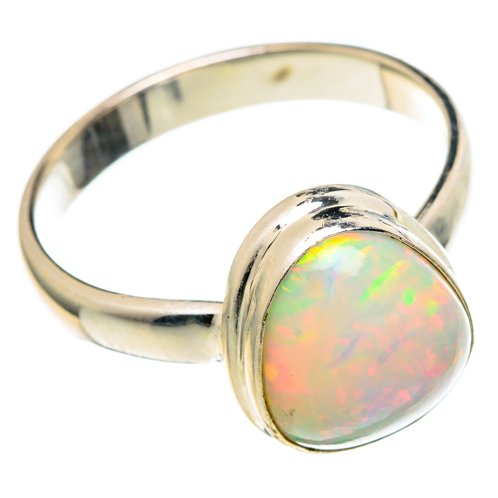 Ethiopian Opal Rings handcrafted by Anasilvercos - RING98679