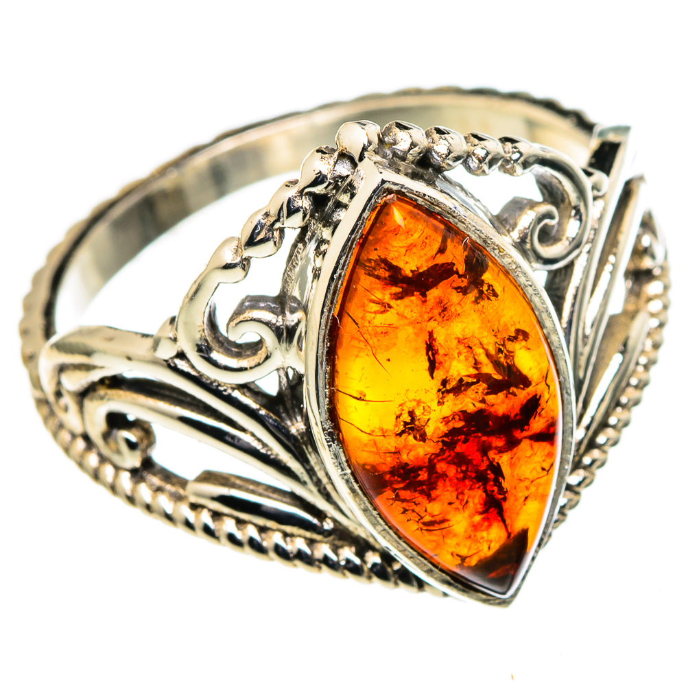 Baltic Amber Rings handcrafted by Anasilvercos - RING98698