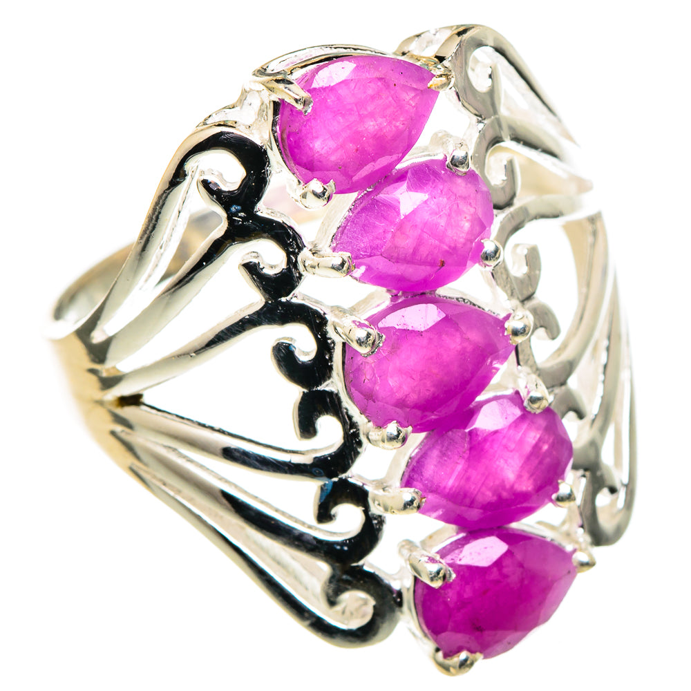 Ruby Rings handcrafted by Anasilvercos - RING98700