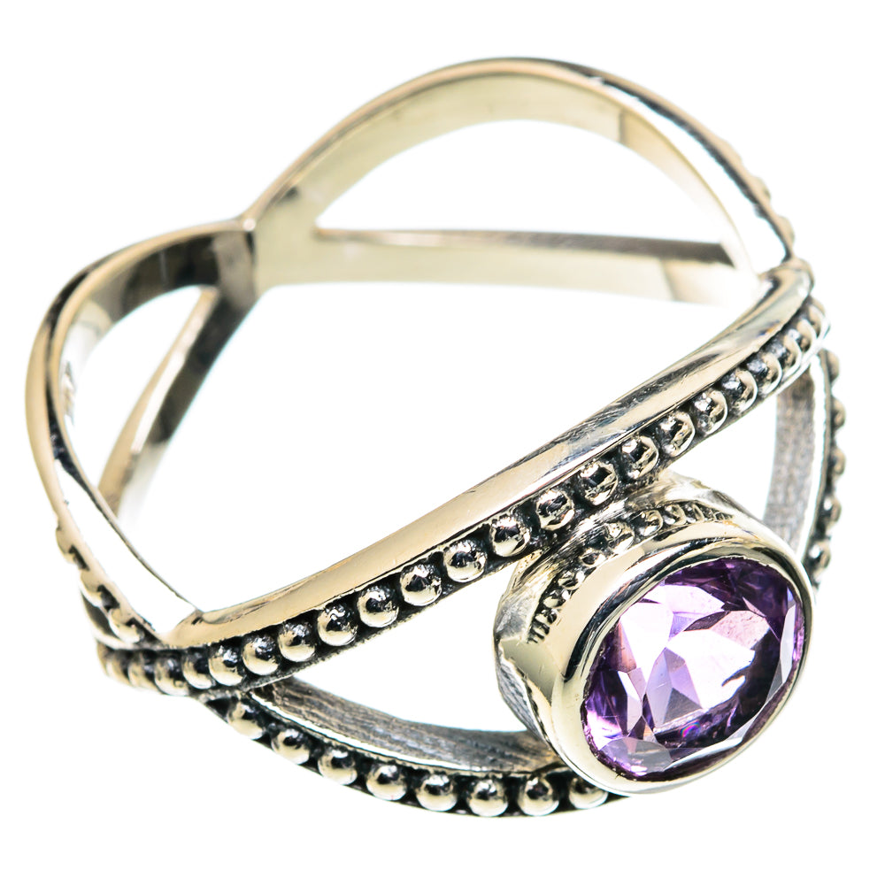 Amethyst Rings handcrafted by Anasilvercos - RING98706