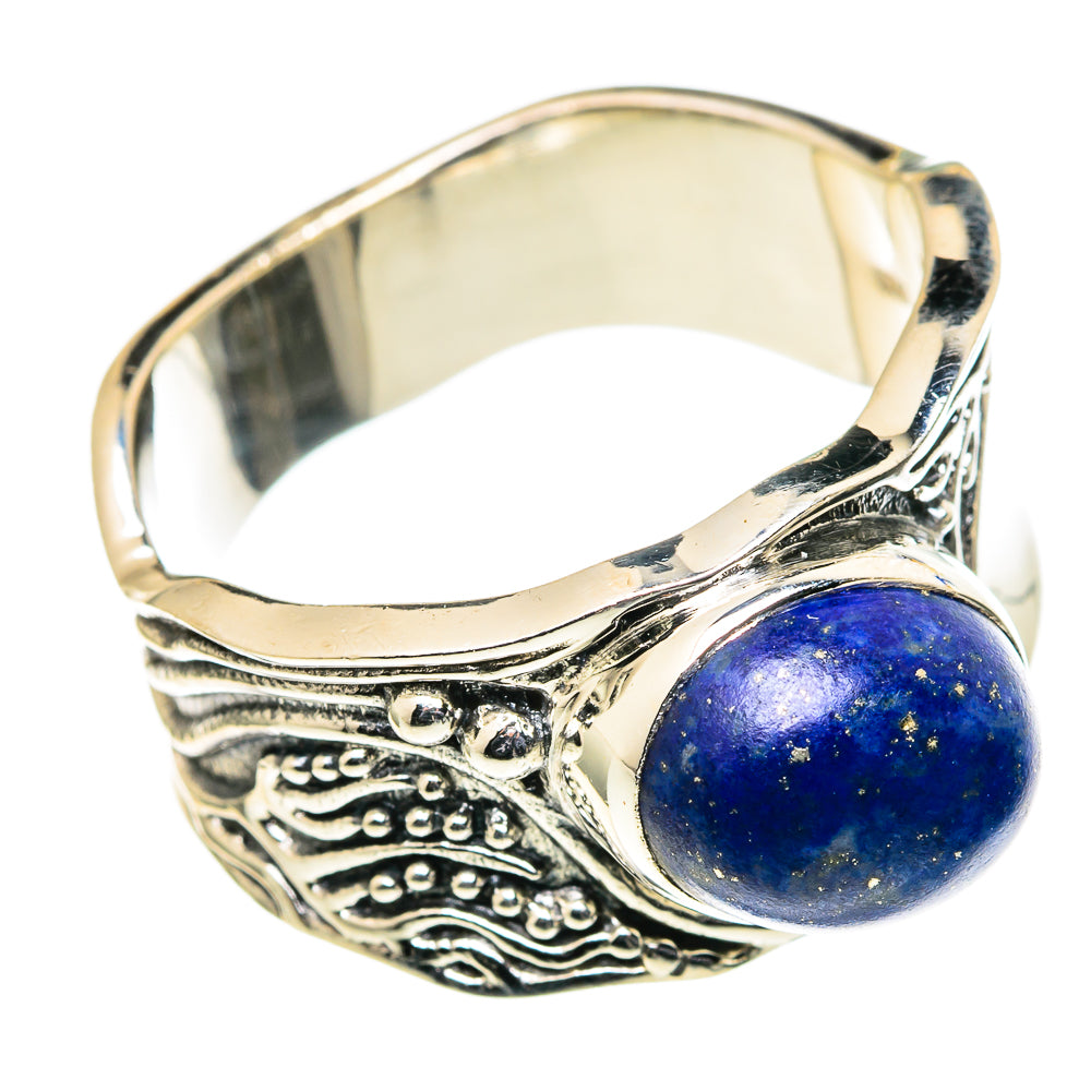 Lapis Lazuli Rings handcrafted by Anasilvercos - RING98725