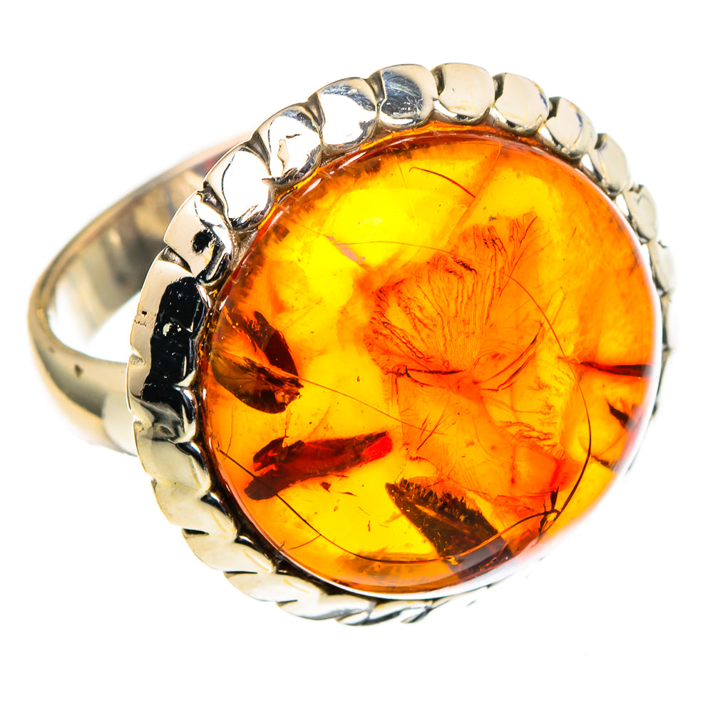 Baltic Amber Rings handcrafted by Anasilvercos - RING98738