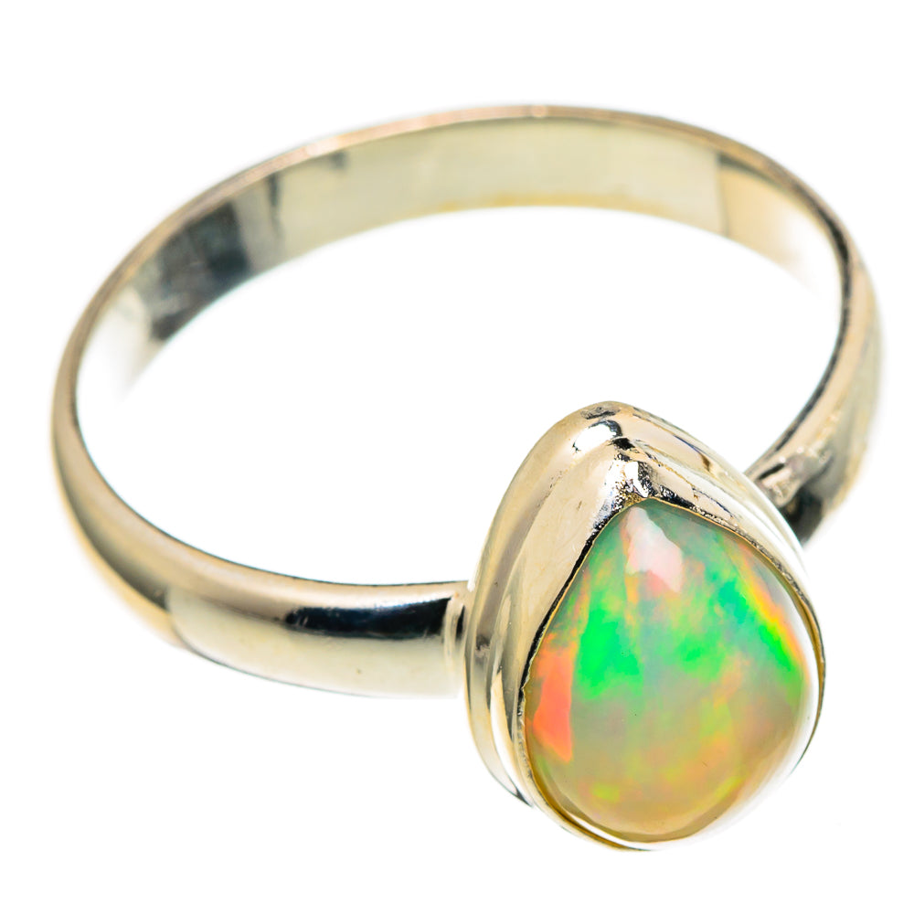 Ethiopian Opal Rings handcrafted by Anasilvercos - RING98758