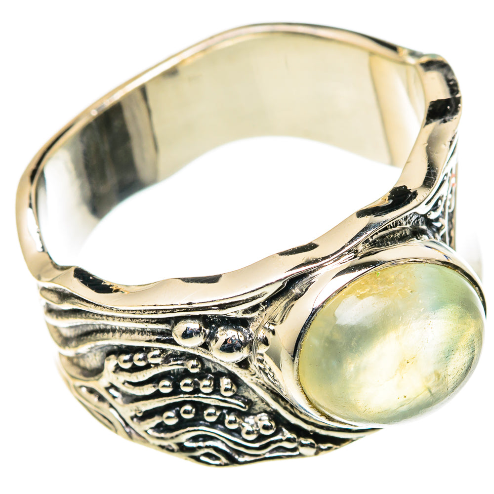 Prehnite Rings handcrafted by Anasilvercos - RING98767 - Photo 2