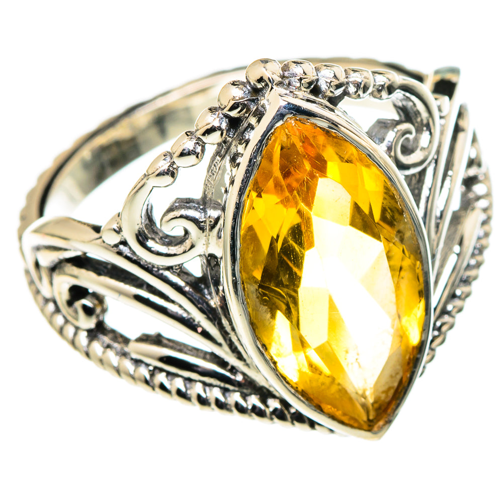 Citrine Rings handcrafted by Anasilvercos - RING98770