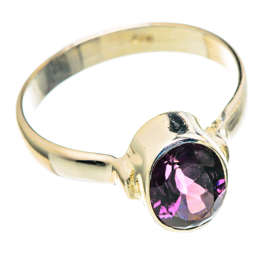 Purple Spinel Rings handcrafted by Anasilvercos - RING98776
