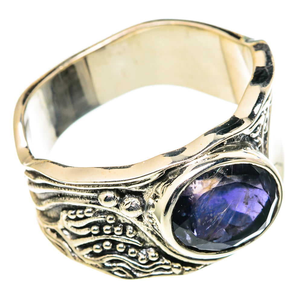 Violite Spinel Rings handcrafted by Anasilvercos - RING98785 - Photo 2