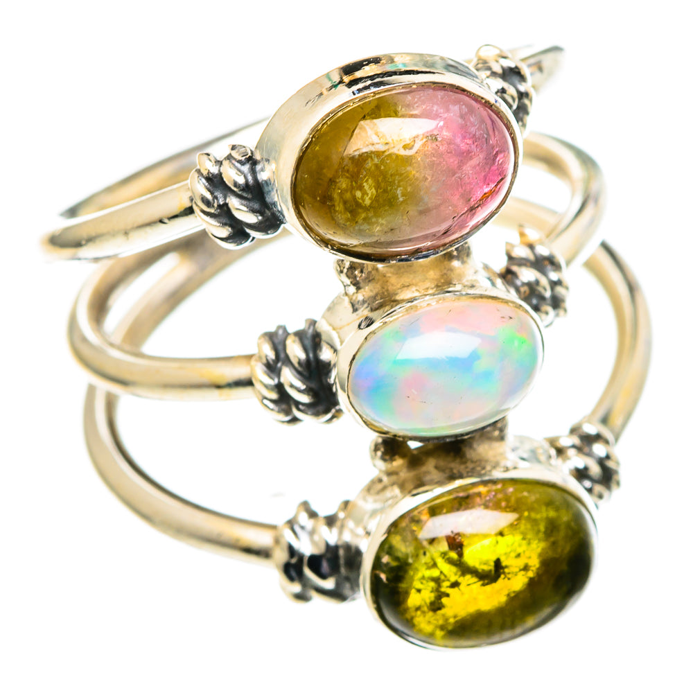Ethiopian Opal Rings handcrafted by Anasilvercos - RING98792