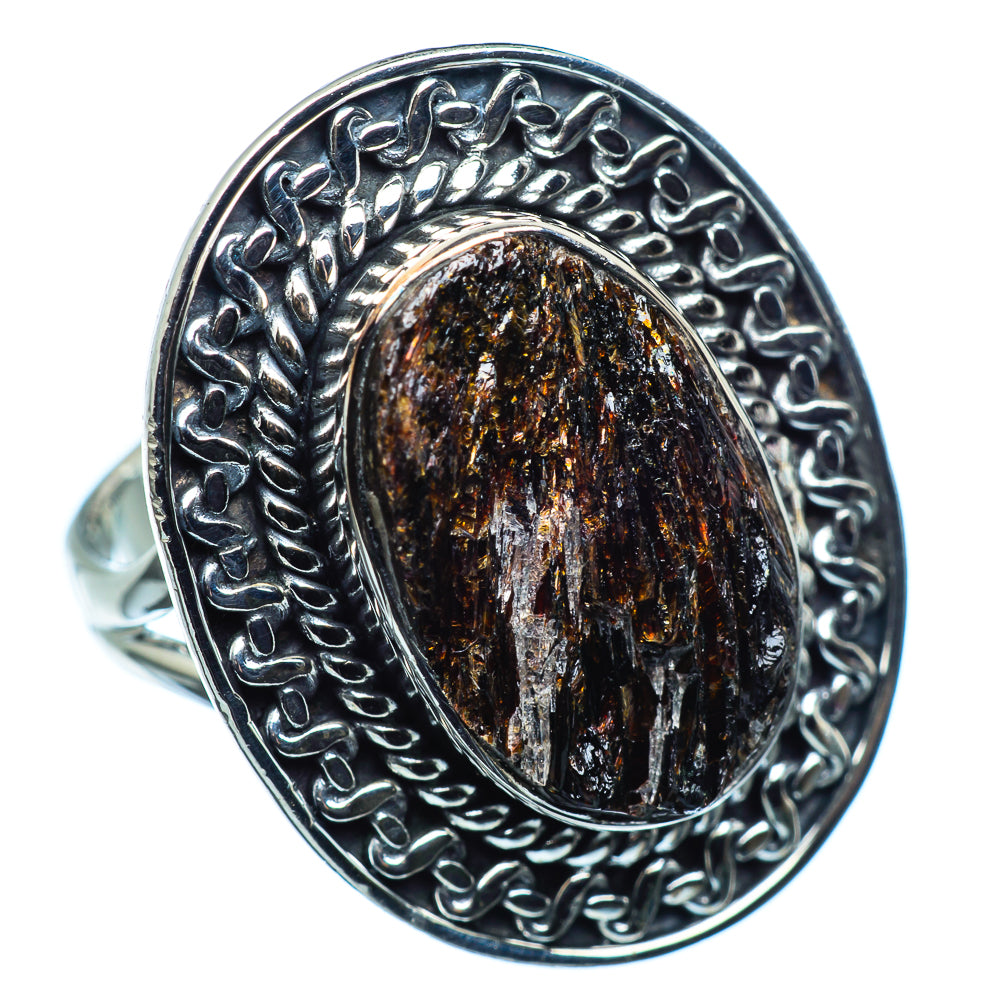 Astrophyllite Rings handcrafted by Anasilvercos - RING988039