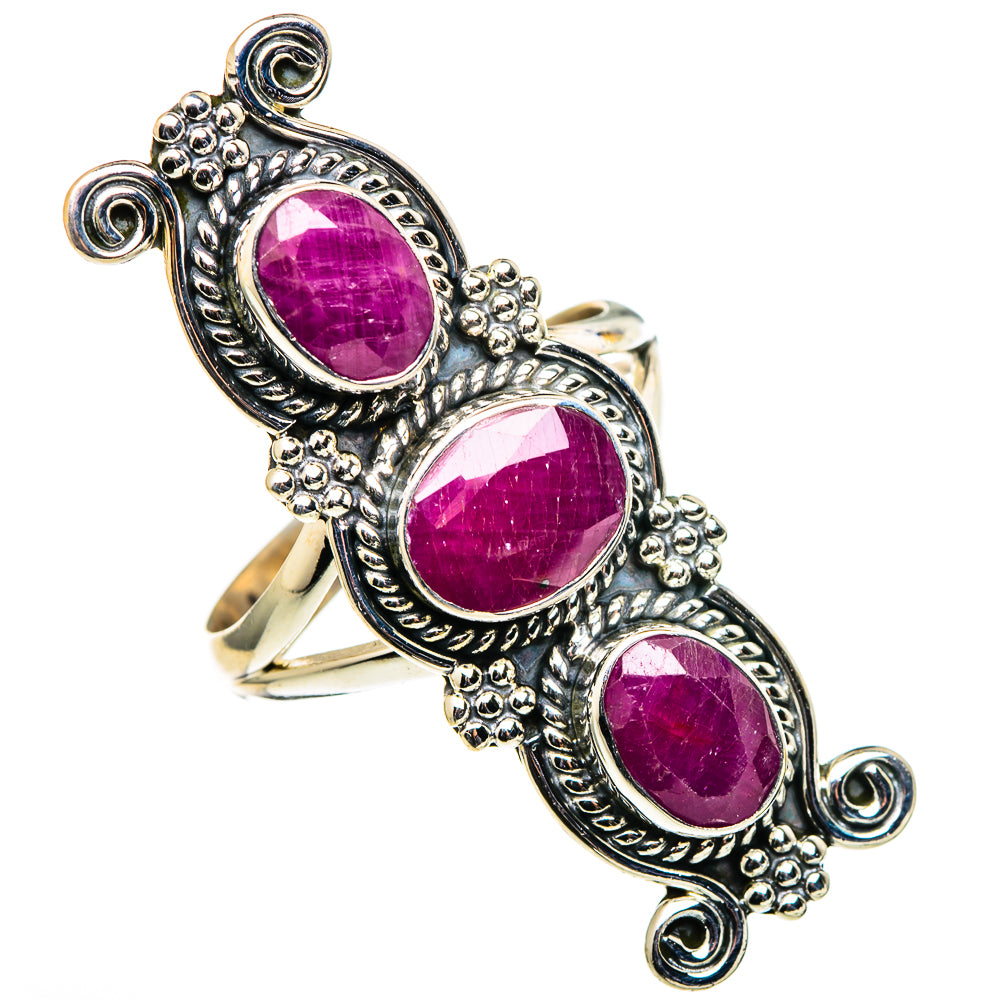 Ruby Rings handcrafted by Anasilvercos - RING98823
