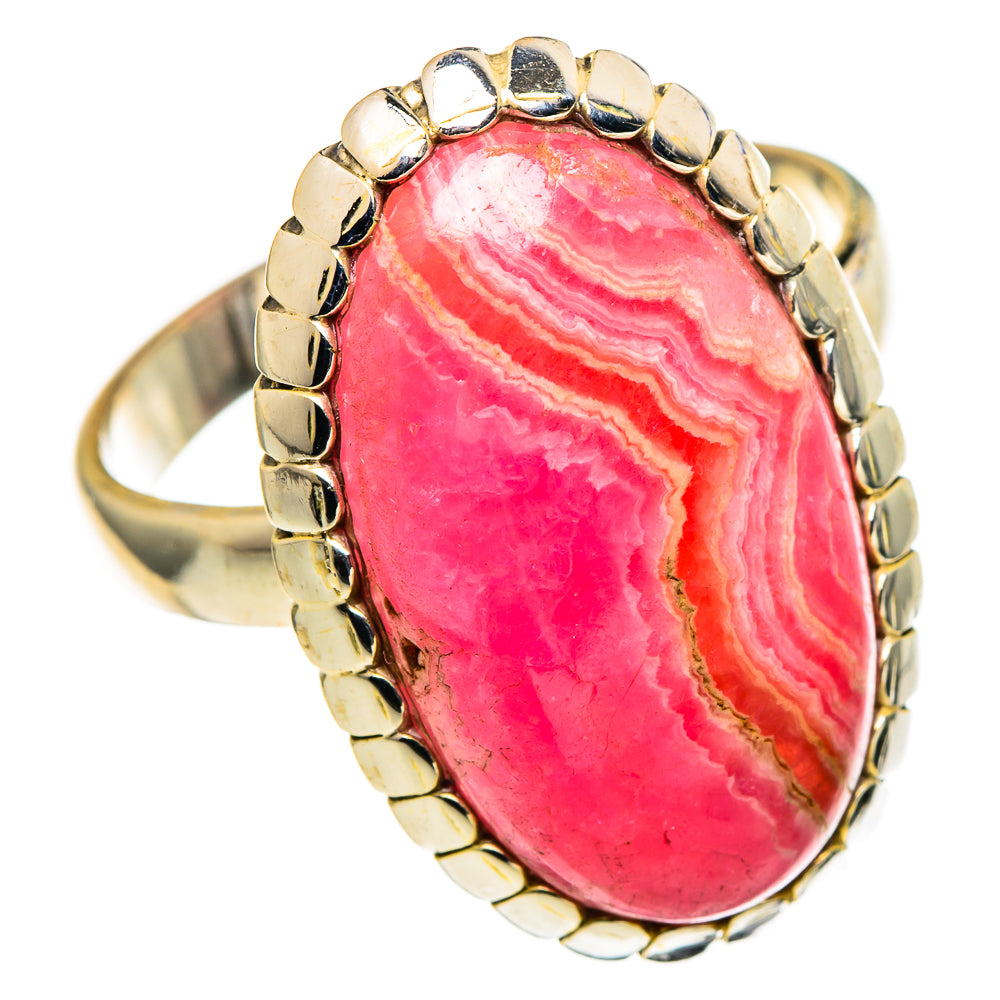 Rhodochrosite Rings handcrafted by Anasilvercos - RING98825