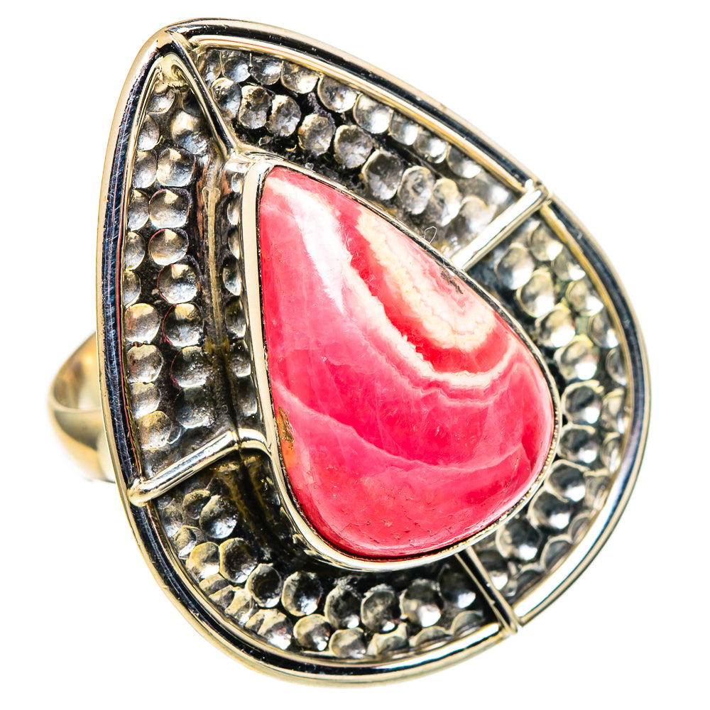 Rhodochrosite Rings handcrafted by Anasilvercos - RING98826 - Photo 2
