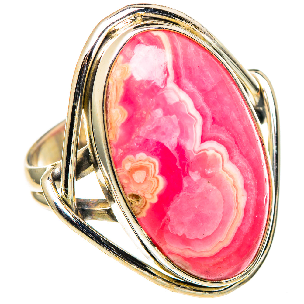Rhodochrosite Rings handcrafted by Anasilvercos - RING98828