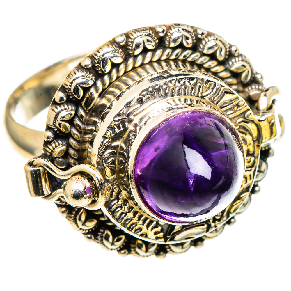 Amethyst Rings handcrafted by Anasilvercos - RING98834