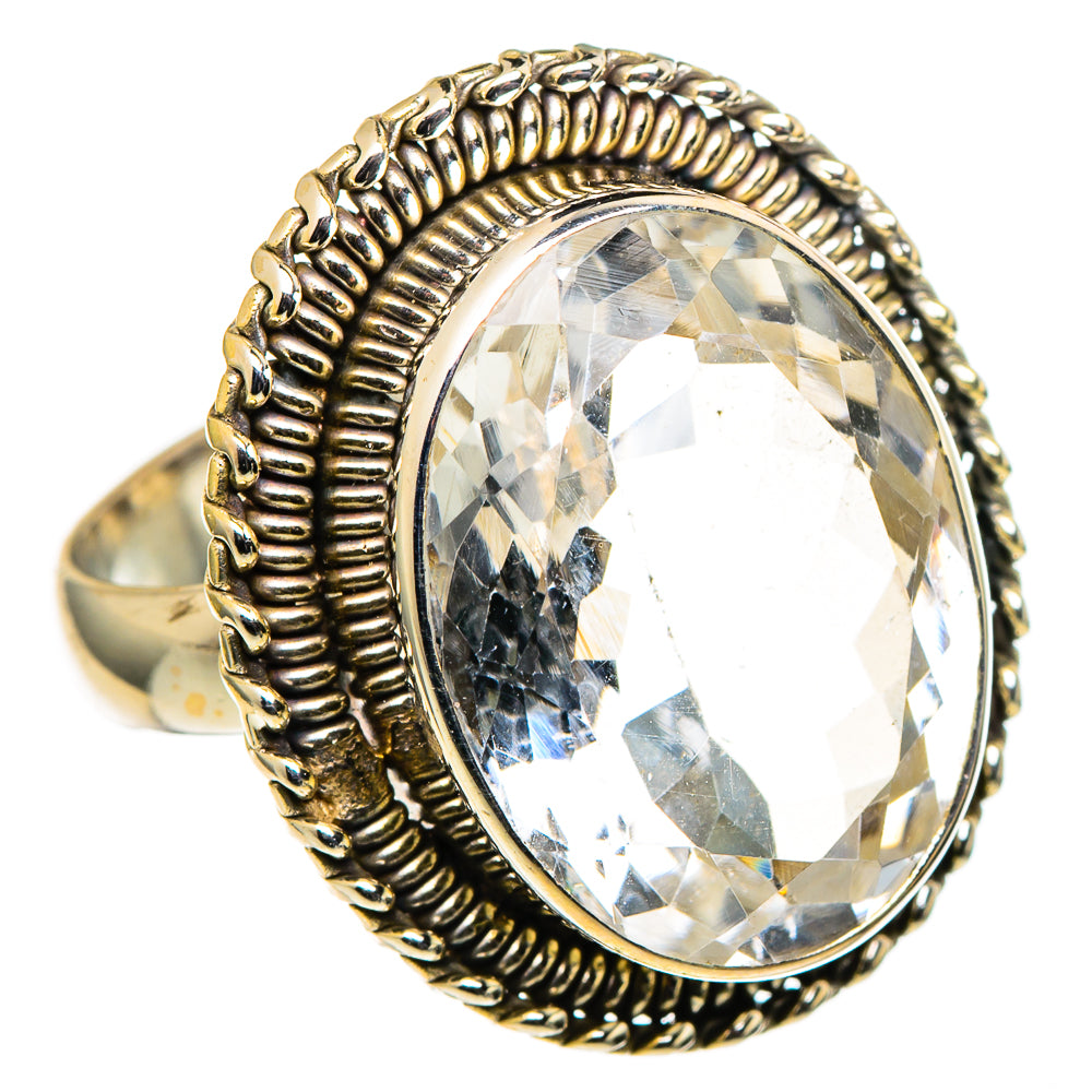 White Quartz Rings handcrafted by Anasilvercos - RING98840