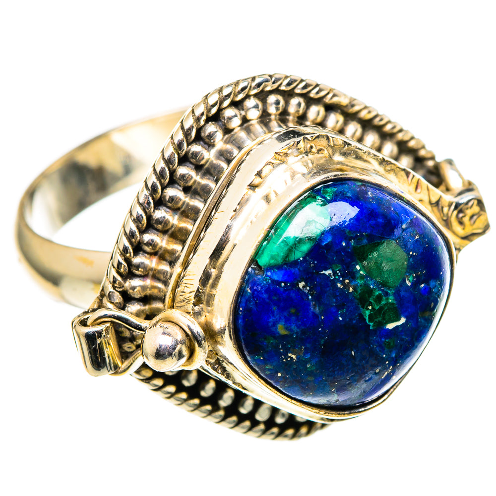 Azurite Rings handcrafted by Anasilvercos - RING98843