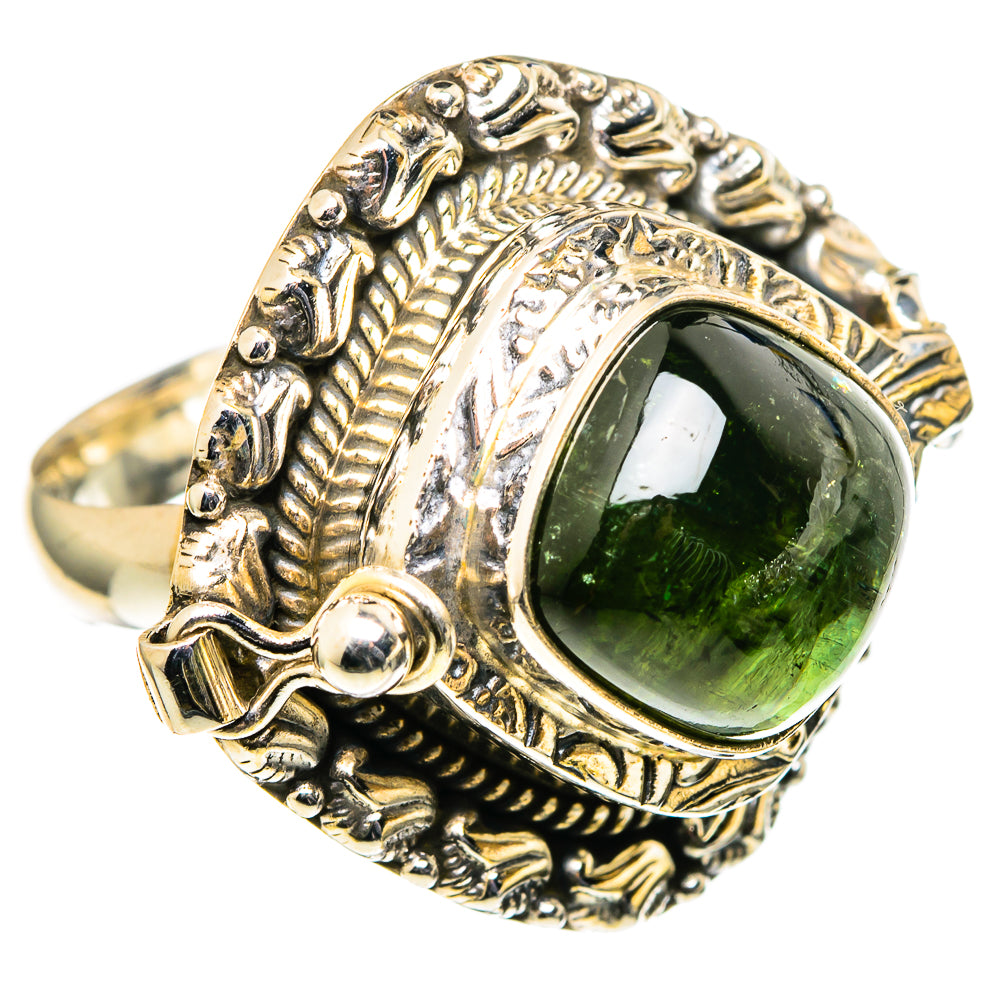 Green Aventurine Rings handcrafted by Anasilvercos - RING98857