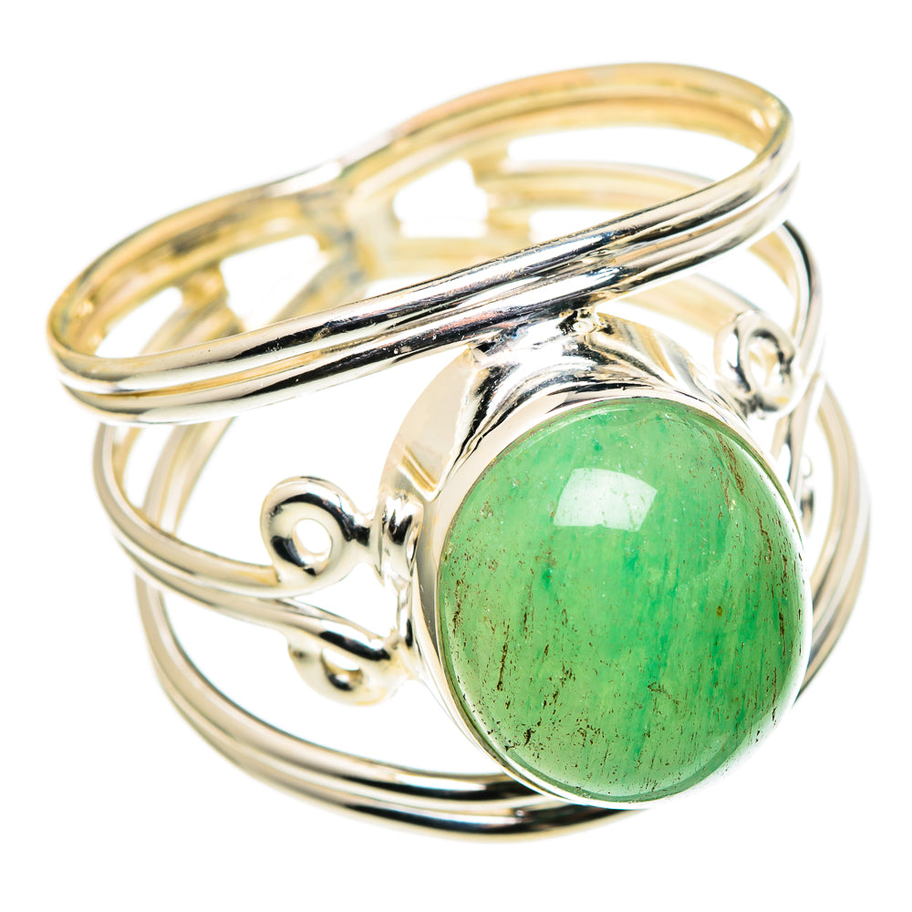 Green Aventurine Rings handcrafted by Anasilvercos - RING98859