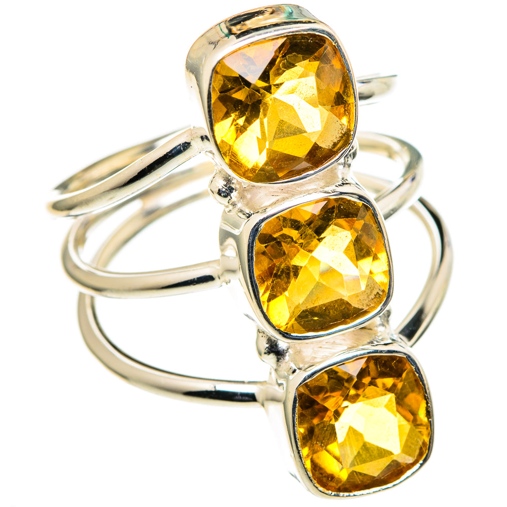 Citrine Rings handcrafted by Anasilvercos - RING98870