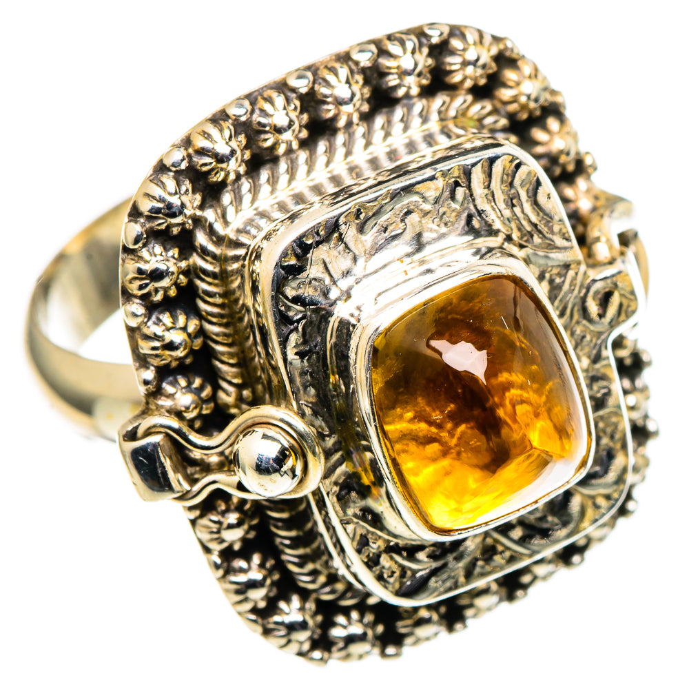 Citrine Rings handcrafted by Anasilvercos - RING98871