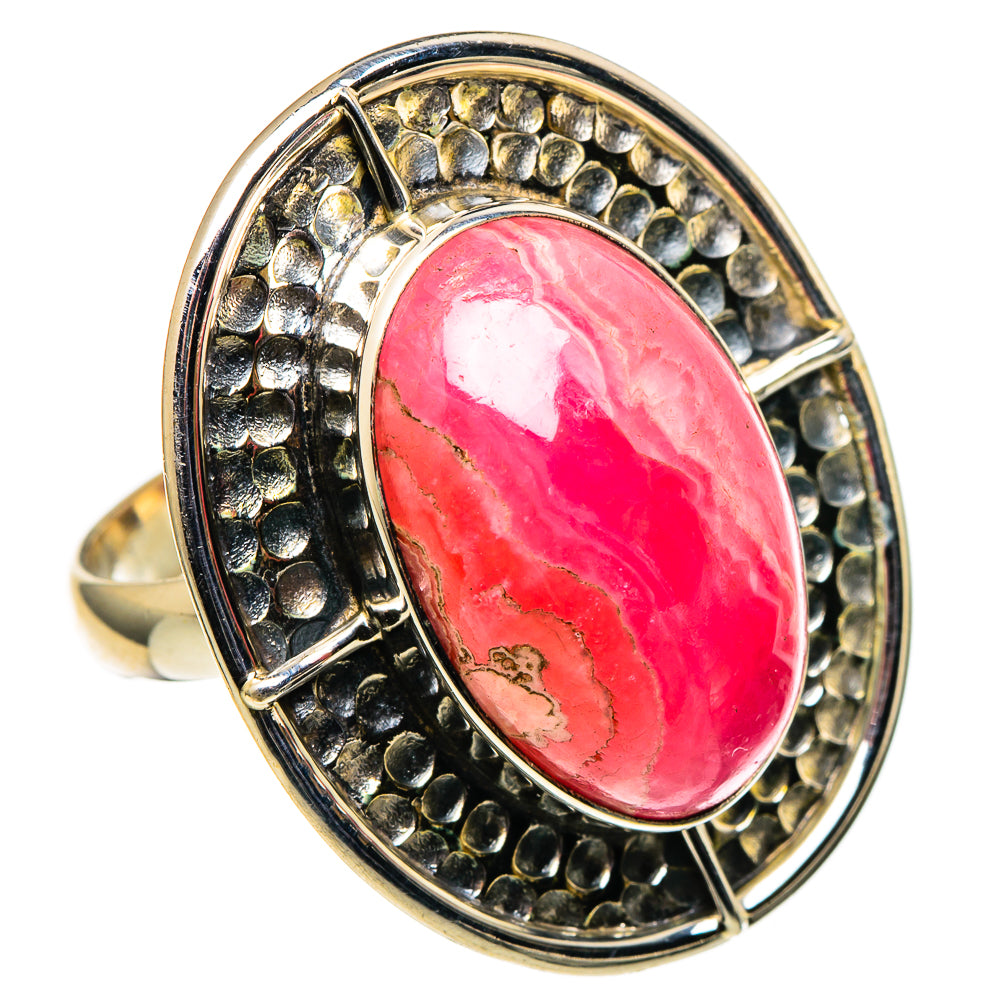 Rhodochrosite Rings handcrafted by Anasilvercos - RING98876
