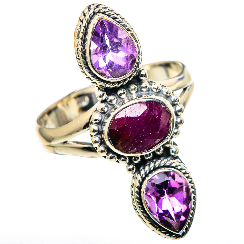 Ruby Rings handcrafted by Anasilvercos - RING98885