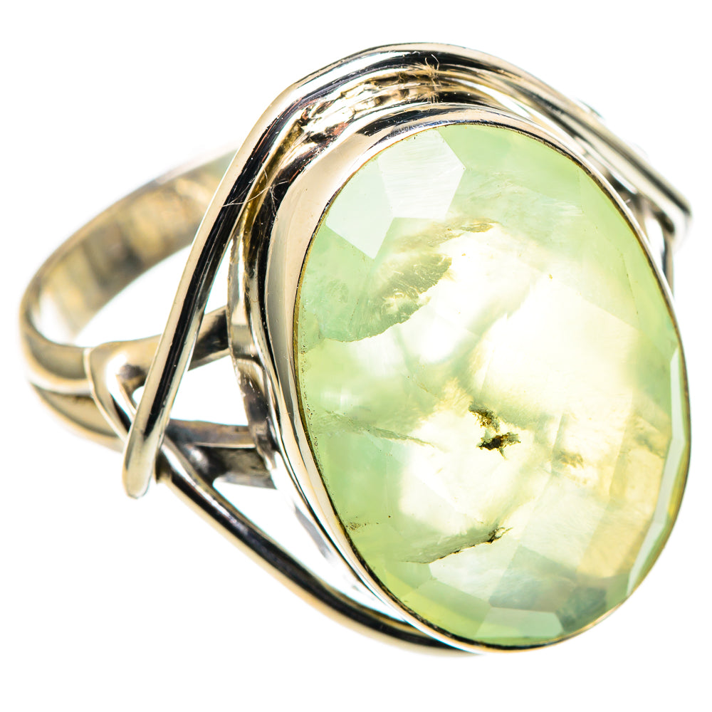 Prehnite Rings handcrafted by Anasilvercos - RING98896 - Photo 2