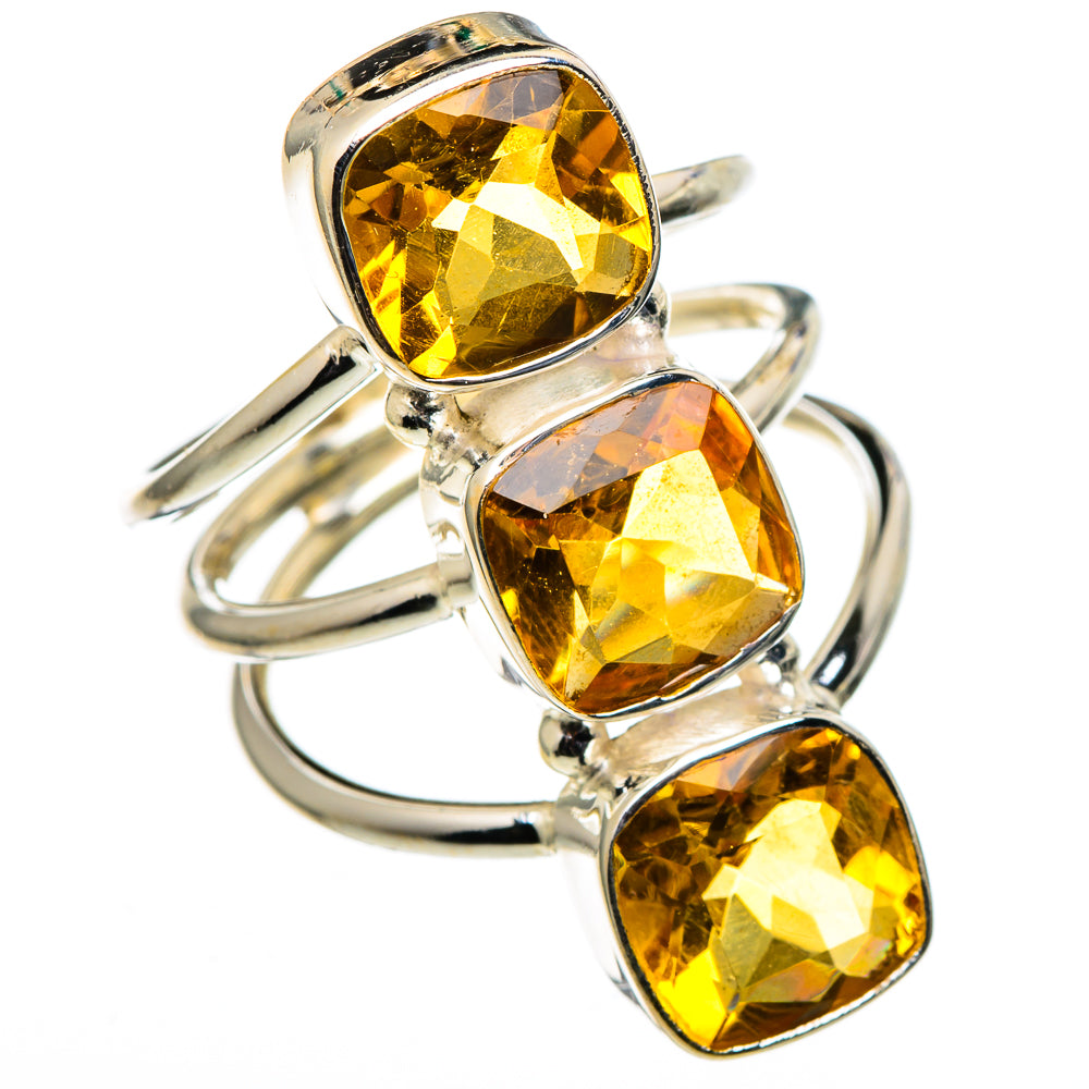 Citrine Rings handcrafted by Anasilvercos - RING98902