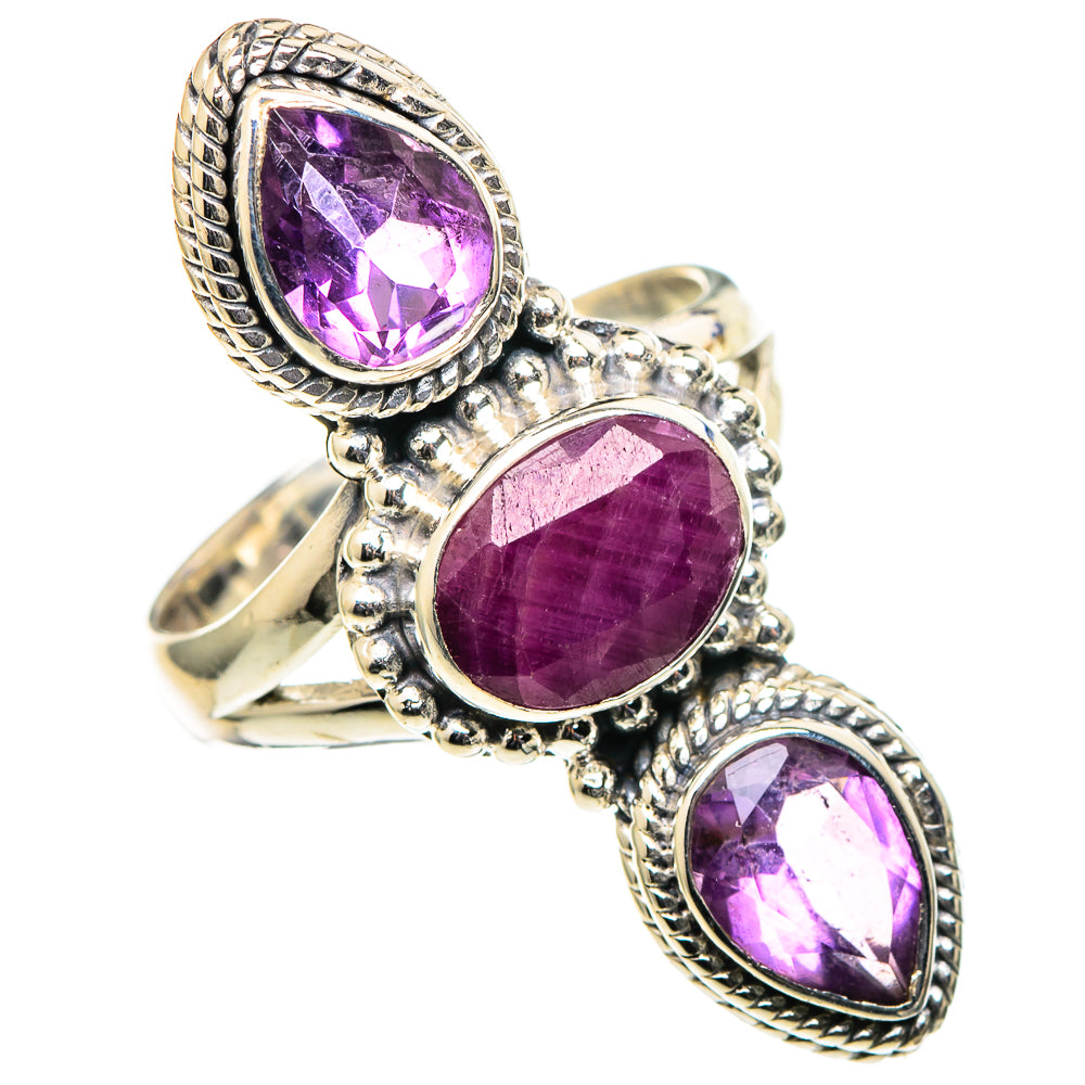 Ruby Rings handcrafted by Anasilvercos - RING98905