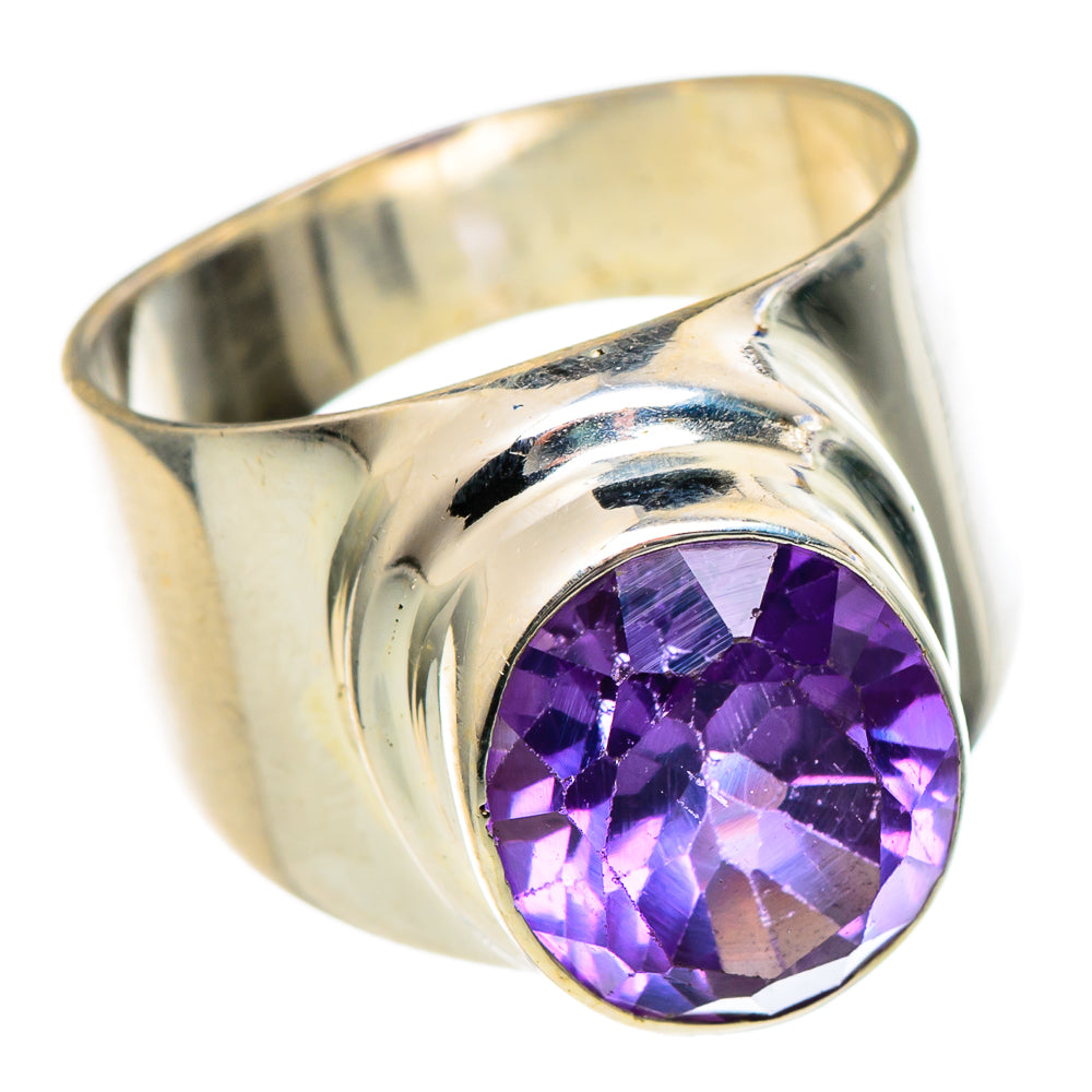 Color Change Alexandrite (lab.) Rings handcrafted by Anasilvercos - RING98936
