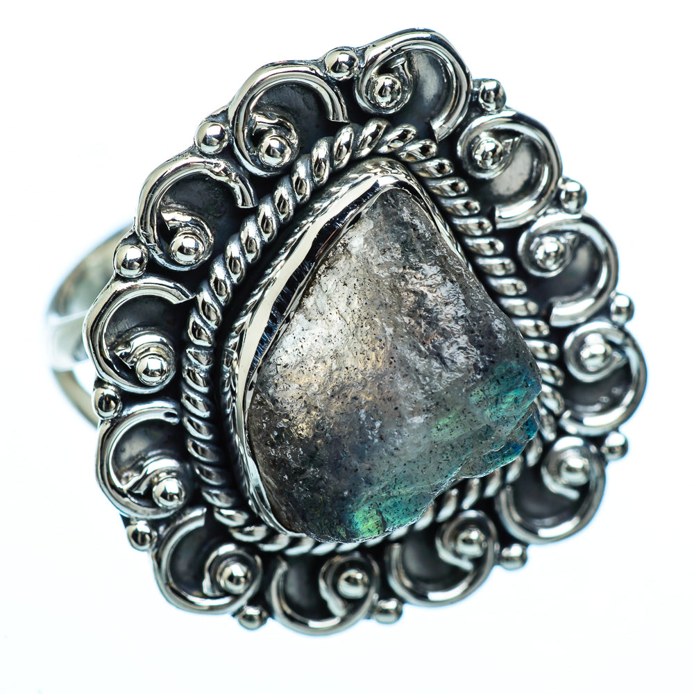 Labradorite Rings handcrafted by Anasilvercos - RING989412