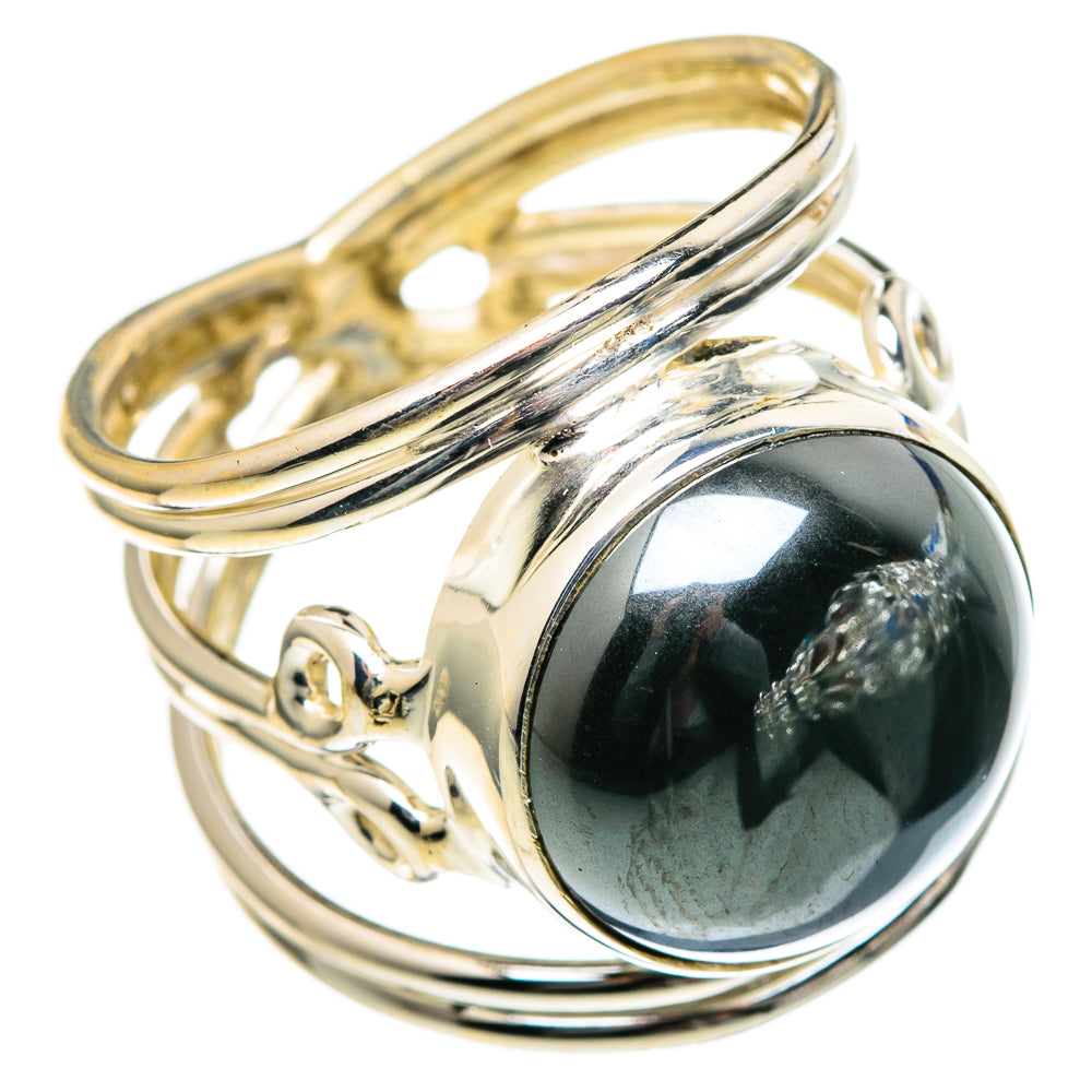 Hematite Rings handcrafted by Anasilvercos - RING98948