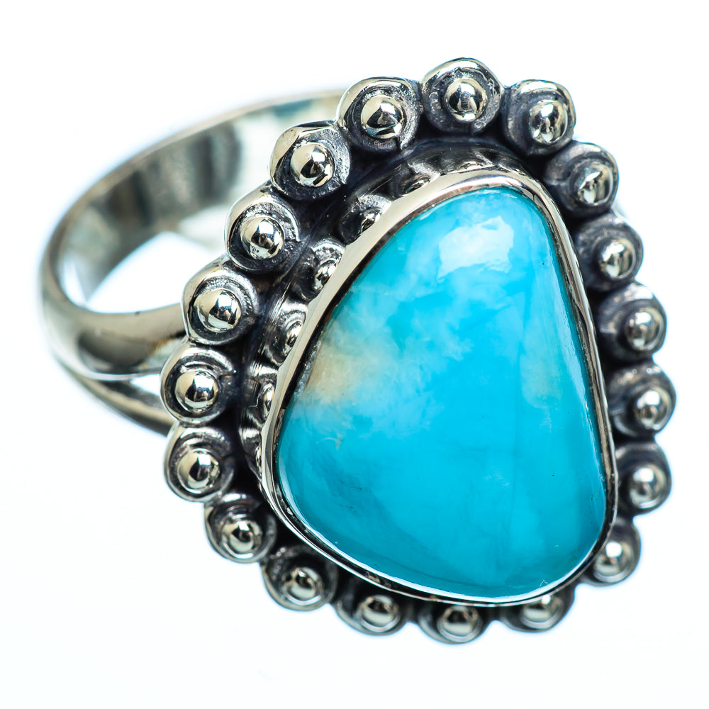 Larimar Rings handcrafted by Anasilvercos - RING989527